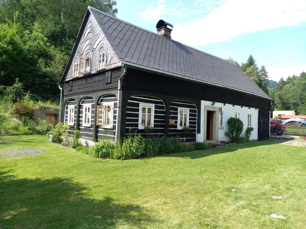 Medova Chaloupka Jetrichovice Ceske Svycarsko Vila Exterior foto
